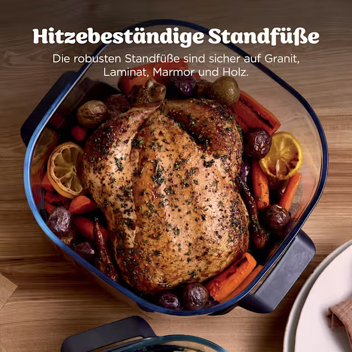 KnusperHeld PRO | 7-in-1 Glas-Air-Fryer