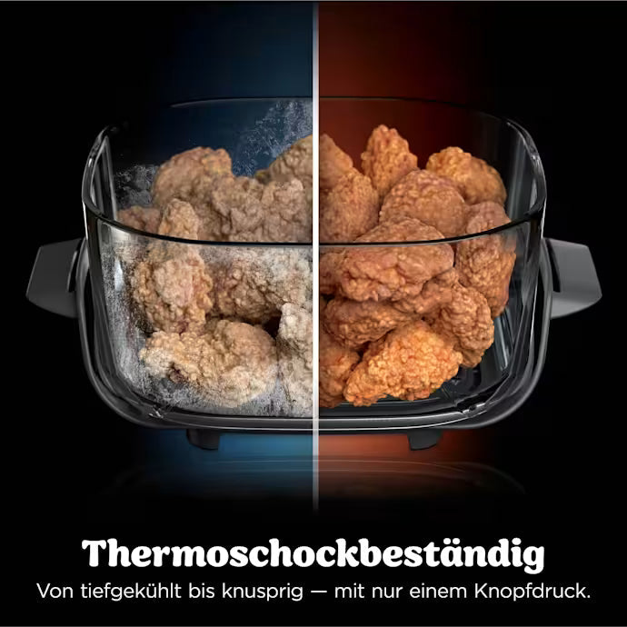 KnusperHeld PRO | 7-in-1 Glas-Air-Fryer